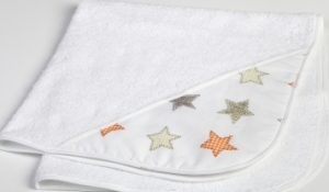 STAR детское махровое полотенце с капюшоном