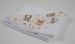 OWLS детское махровое полотенце с капюшоном