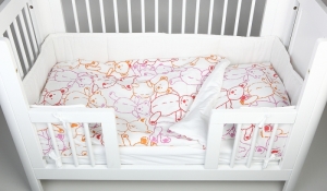 Teddy orange Комплект для кроватки 2