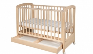 Nina Lux bērnu gultiņa ar atvilkni WAX